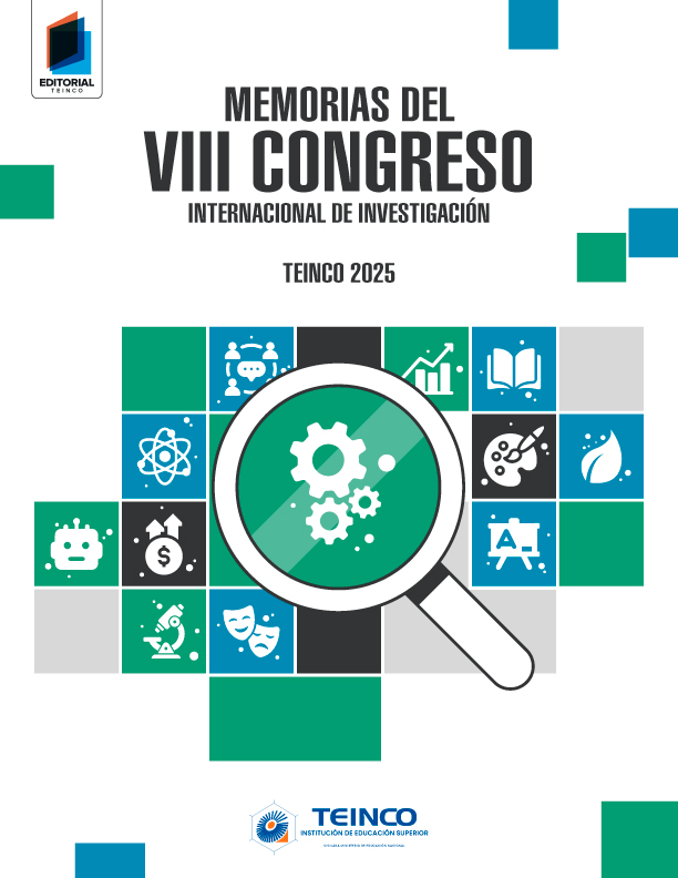 portada - memorias del viii congreso internacional de investigacion teinco 2025